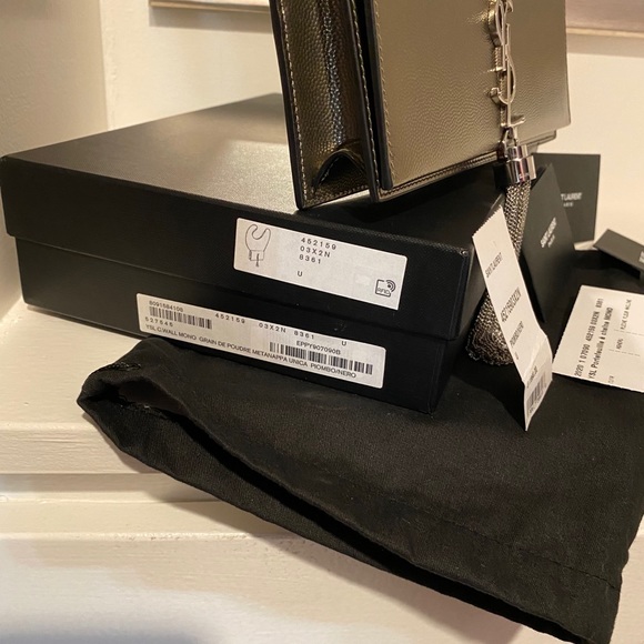 Saint Laurent Kat Wallet on Chain NWT - Picture 5 of 15